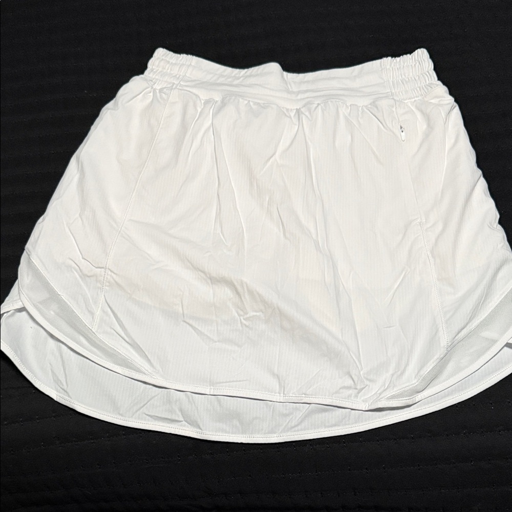 lululemon athletica Crisp White Mini Skirt